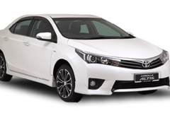 Rental: (2017) Toyota Corolla Altis
